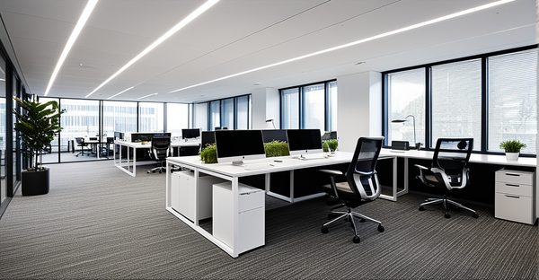 Bureau open space 3 personnes : design moderne et convivial