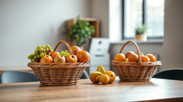 Découvrez les avantages des paniers de fruits au bureau