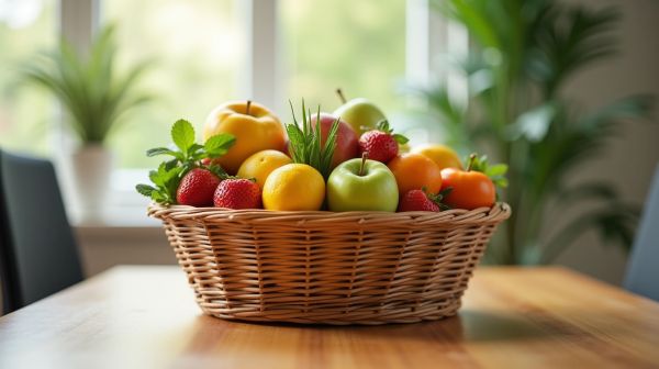 Panier de fruits au bureau : bienfaits et options de livraison